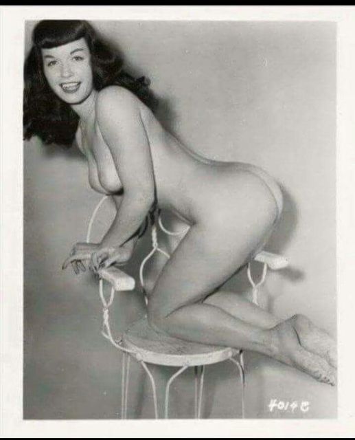 Betty white pin up nude